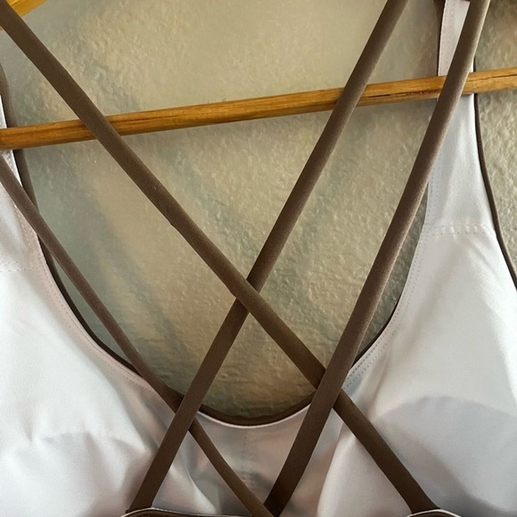 Hapari SZ Medium (8-10) Women's Mocha Luxe Swim Tankini - Picture 11 of 13